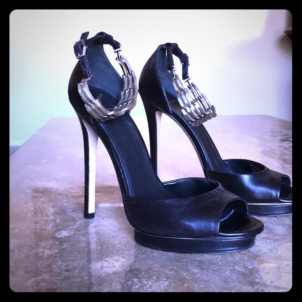 Brian Atwood ankle strap heels